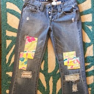 Rare Custom Lilly Pulitzer / Levi’s Jeans!